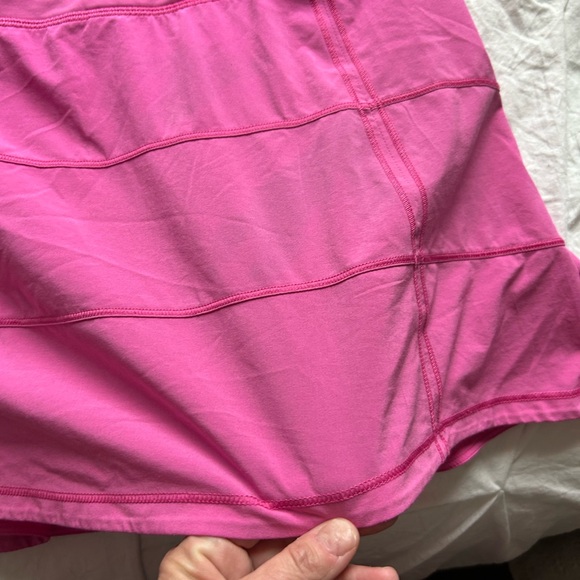 Lululemon Pace Rival Skort Women's Pink Skirt Size 10 - Picture 4 of 5